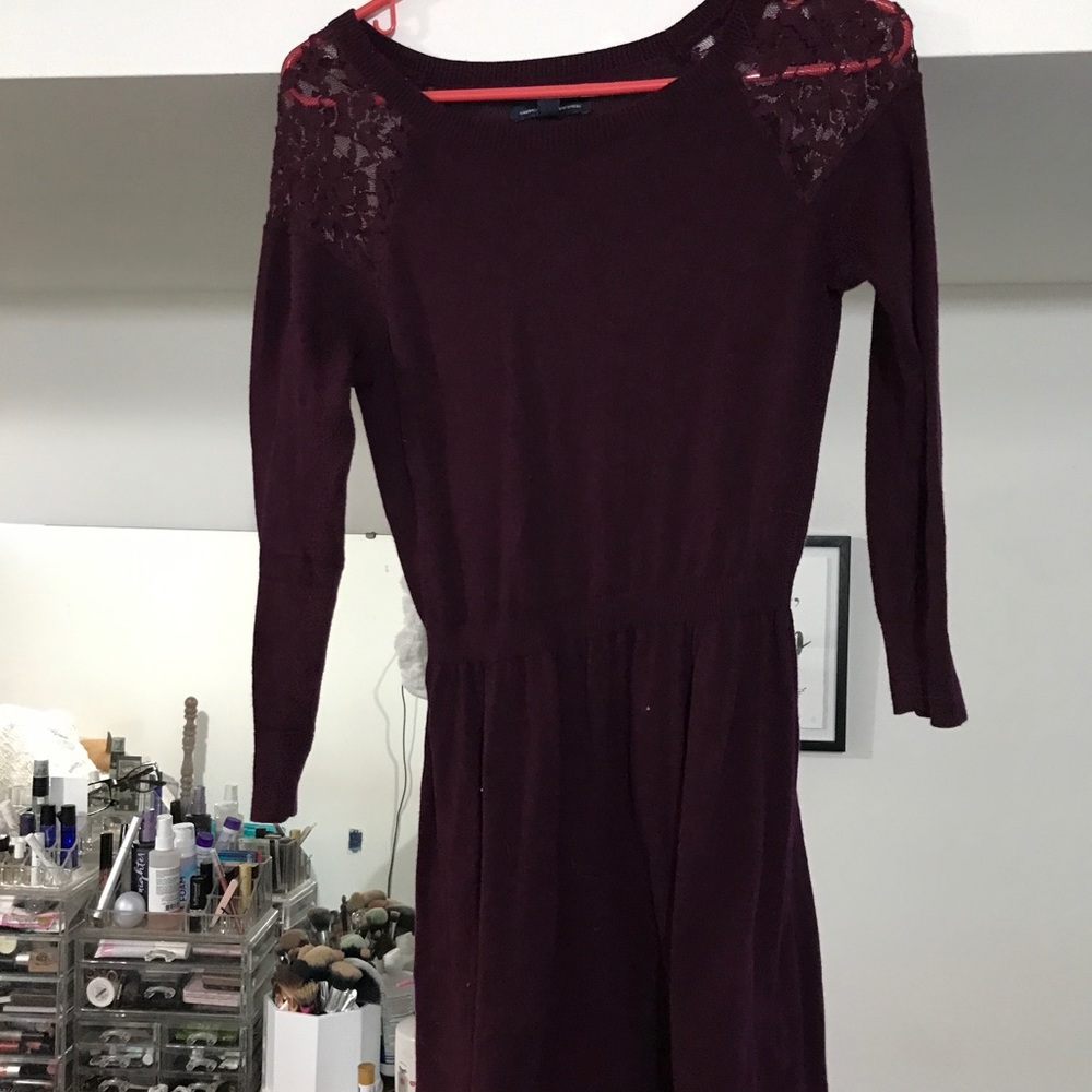 Comfy Lace sleeve dress